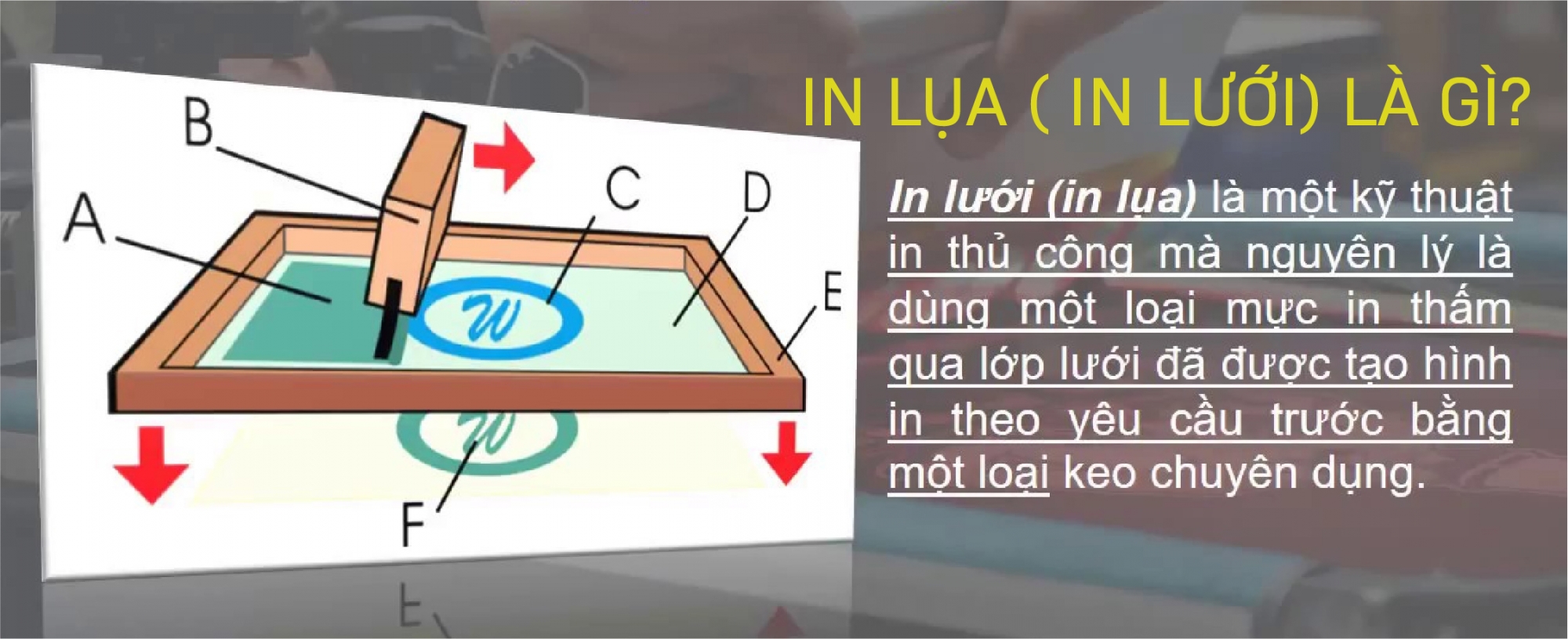 In lụa là gì? Đặc điểm, ứng dụng của in lụa?